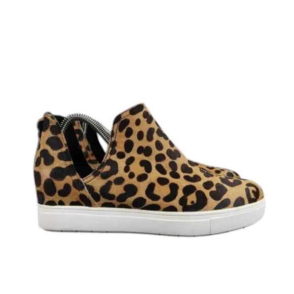 Steve Madden Shoes - Steve Madden Shoes Womens 8.5 Sneaker Fashion Platform Slip On Caprice Leopard